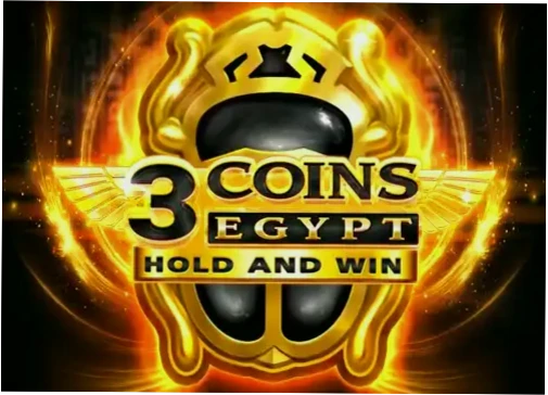 Oshi Casino AU 3 Coins of Egypt