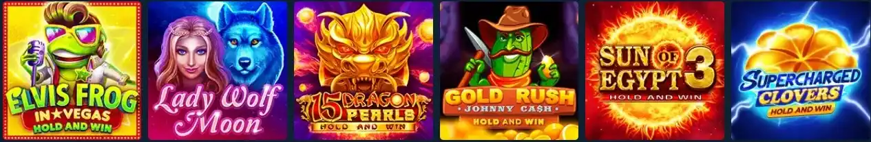 Oshi Casino top slot games selection